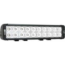 20" EVO PRIME DOUBLE STACK LED BAR BLACK TWENTY FOUR 10-WATT LED'S 40 DEGREE WIDE BEAM